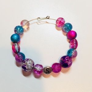 Girls Wire Unicorn Pretty Bead S Charm Bracelet